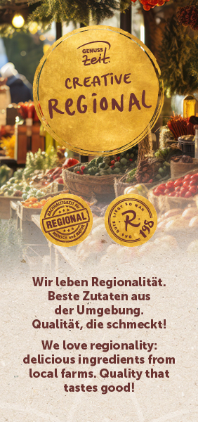 Creative Regional: We love regionality: delicious ingredients from local farms. Quality that tastes good!